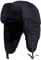 HEAT HOLDERS - Herren warm Winter gefüttert wasserdicht schwarz fliegermütze (Black (Trapper), Large/X-Large)