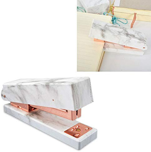 ZAORUN Bureau et Fournitures Scolaires, miwoo mw569 24/6 26/6 Papier de Bureau Agrafeuse école Smart Home Kit (Couleur : Rose Gold)