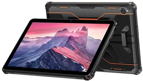 Oukitel RT9 Rugged Tablet 6/256GB - Tablet robusto - Tablet da 10 - Tablet Android - Impermeabile e antipolvere IP69 - Con custodia robusta - Connessione Dual SIM 4G - Internet mobile e GPS - Android