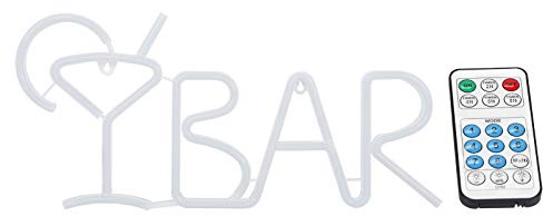 Neonlichter mit Fernbedienung für Wanddekoration, USB- oder Batteriebetrieb 8 Beleuchtungsmodi LED-Neonröhre für Bar, Schlafzimmer, Partydekoration