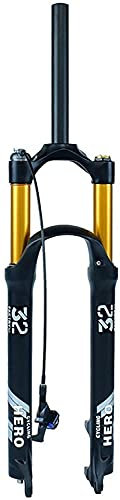 MTB Luftfedergabel, 26 27,5 29 Zoll Radfahren Federung Mountainbike Fahrrad Federgabel vorne, 120 mm Federweg 9 mmQR B,29