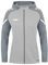 JAKO Damen Kapuzenjacke Performance, Soft Grey/Steingrau, 40