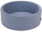 KiddyMoon Bällebad 90X30cm/KEINE Bälle Bällepool Ohne Bälle Für Babys Kinder Rund, Eisblau