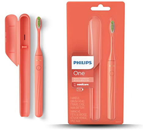 Philips Spazzolino da denti, Batteria, Corallo Rosso - Prodotto vecchio