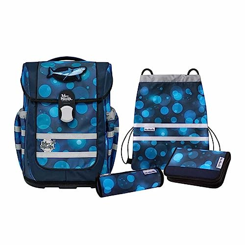 McNeill Schulranzen-Set McOcean, 5tlg.
