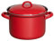 Riess, 0122-020, Fleischtopf mit Deckel. 16cm, 1.5L, Classic, COLOR ROT, LBH 22,9 x 17,6 x 15,5cm, Gewicht 1,044kg