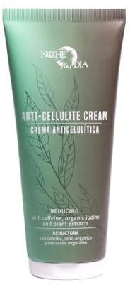 Noche y Día - Anti-celluliter och reducerande kräm - 200 ml - förbättrar orange hudeffekt - bekämpar celluliter - jämnar och återfuktar