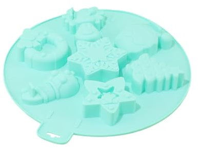 Silikonbackform 2 Stück Weihnachtsschneebaum 7 Loch Silikon Kuchen Form Schokoladenform Keks Diy Backform