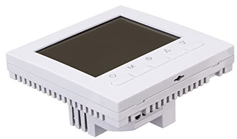 Uonlytech Digitales Thermostat Für Heizsysteme Programmierbarer Kabelloser Heizungsregler Mit LCD-Display Smart WLAN Thermostat Für Fußbodenheizung Und Infrarotheizungen