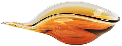 guiling-1986 Obstschale Kreative große Glas-Obstschale, modische einfache Ablage, große Kapazität, Snack-Ablage, handgefertigt, exquisites Obst-Tablett Obstkorb