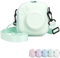 HIYQIN Funda Duro para Cámara Compatible con Cámara Instantánea Fujifilm Instax Mini 12/11/9/8/90/99/40, para Instax Mini Bolsa de Transporte con Correa para el Hombro - Verde