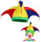 BESTYASH 2stücke Lustige Clown-hüte Mit Glöckchen Karneval Kostüm Zubehör Für Partys Halloween Cosplay Und Feste Bequeme Kopfbedeckung Für Erwachsene