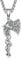 KATHLU Viking Axe Necklace for Men 925 Sterling Silver Dragon Pendant Norse Amulet Axe Jewelry Gifts