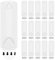 16 Pieces Large Universal Frame Hanger, Command Picture Hanging Hooks Heavy Duty Damage Free Picture Hanging Hooks No Nails Picture Hook with 16 Pieces Picture Hanging Strips for Bathroom Living Room