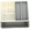 OFFSCH 1 Satz Fach Besteckkasten herausnehmbarer Besteckkasten Küchenversorgung Scoop Utensilienablage lagercontainer Haushaltsbesteck-Organizer Utensilienhalter pp
