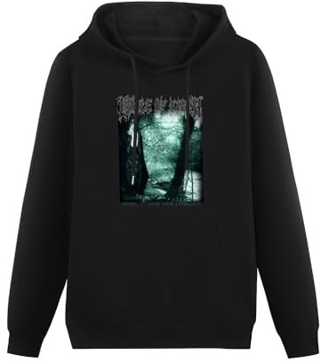 Doctor Li Cradle of Filth Dusk And Her Embrace Metal Band Hoody Unisex Ptinted Hoodies Long Sleeve Men's Hooded with Pocket Black XL