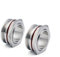 Raccordo for tubo di collegamento for bollitore, serbatoio for acqua, serbatoio for birra, raccordo for tubo di collegamento for bollitore, acciaio inossidabile sanitario SS304 da 1,5 a 2(1.5 inch)