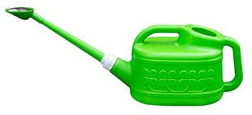 Annaffiatoio Da 4L/6L/8L/10L In Plastica Resistente Per Piante Da Interno E Da Esterno, Facile Da Versare, Con Irrigatore A Forma Di Rosa, Ideale Per Fiori, Coltivazione Mini (Green1, One Size)