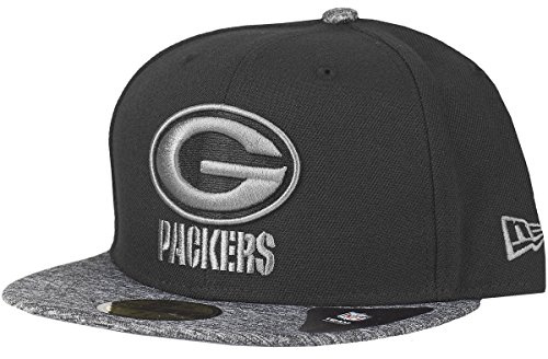New Era 59Fifty Fitted Cap - Grey II Green Bay Packers 6 7/8
