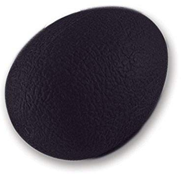 GIMA - eiförmiger Anti-Stress-Ball, Trainingsgerät für Finger, Hand und Handgelenk, für Die Rehabilitation, Widerstandsstufe Ultra-Schwer, Farbe Schwarz
