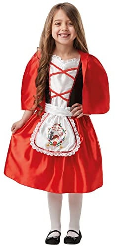 Rubies Official Red Riding Hood, Child Costume, Book Day Character - Large Age 7-8, Height 128 cm Halloween