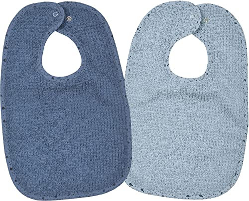 Druckknopflatz 2er Set, At home blau, 26 x 40 cm