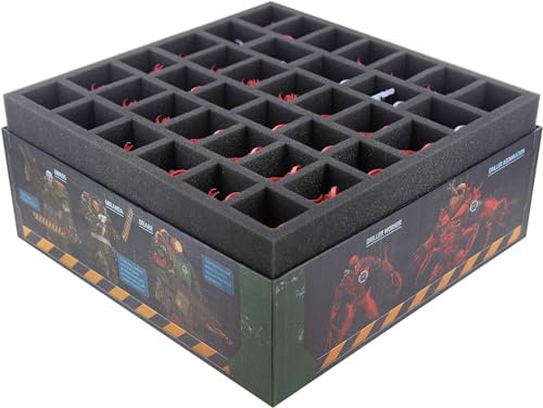 Feldherr Schaumstoff-Set kompatibel mit Zombicide: Dark Side - Brettspielbox