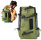 PETCUTE zaino per cani gatti Borsa trasportino Porta Cani Zaino Trekking per Gatti Regolabile Zainetto per Viaggi Animali Taglia Media Carico Massimo 10 kg Erba verde
