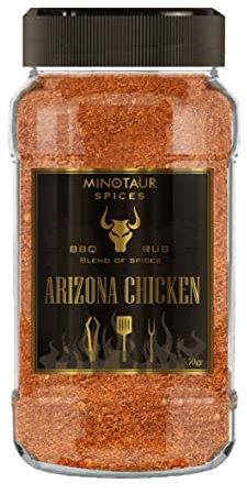 Minotaur Spices | Arizona Chicken Miscela di spezie | Marinata per pollo arrosto, BBQ Rub per pollame | 550 g