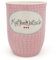 Mea-Living Tasse mit Henkel KAFFEEKLATSCH rosa, 500ml, Becher mit Spruch, Geschenkidee für Freundin, Spruchtasse