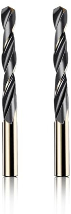 Aopin 2pcs HSS 9/16 Inch (14mm) Metric Gold Cobalt Titanium High Speed Steel Twist Drill Bit,Suitable for Cast Iron,Stainless Steel,Copper, Wood,Plastic,Other Material products