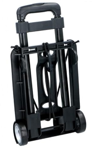 Hand truck 40kg Heavy Duty Foldable Hand Truck Wheel Trolley Portable Home Use Folding Transport Trolley