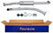 HELLA 8LC 366 026-011 Mittelschalldämpfer - Easy2Fit® Kit - mitte - zweiteilig - Set mit Anbauteilen - für u.a. MITSUBISHI COLT V
