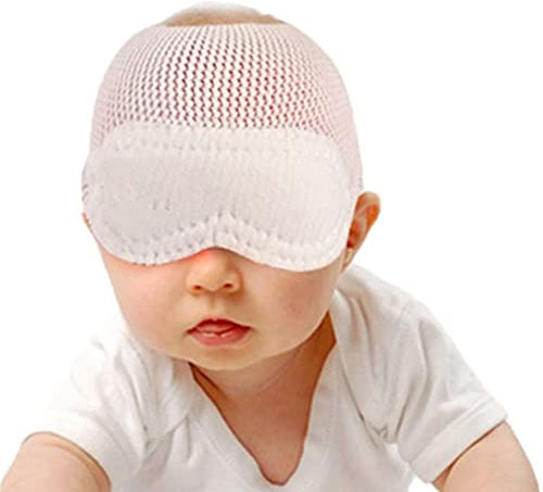 Baby Augenbinde Schlafmaske Licht Vermeiden Sie Licht Atmungsaktives Mesh Neugeborene Augenklappe Elastische Bestrahlungsfreie Augenauflage