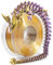 iSANMATE PLA 3D Drucker Filament, Silk Gold Purple PLA Filament 1.75, Dual Farbe Filament 1.75 PLA 1KG Spule (2.2 LBS), Maßgenauigkeit +/- 0.03 mm