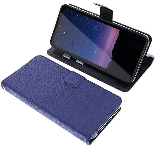 foto-kontor Tasche kompatibel mit CAT S75 Schutzhülle blau Book Style Case Handy Schutz Hülle Buch Wallet Handyhülle Cover Klapphülle Ständer Handytasche