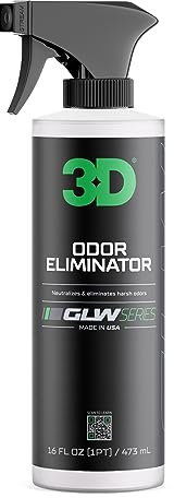 3D Odor Eliminator, GLW Series | Ultra Powerful Air Freshener | Long Lasting Odor Relief | Neutralizes Unwanted Smells | Fresh Scent | DIY Car Detailing | 16 oz