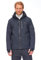 Jeff Green Herren Atmungsaktive wasserdichte Winter Ski Snowboard Jacke Bergen 12.000mm Wassersäule und Abnehmbare Kapuze, Größe:M, Farbe:Deep Black