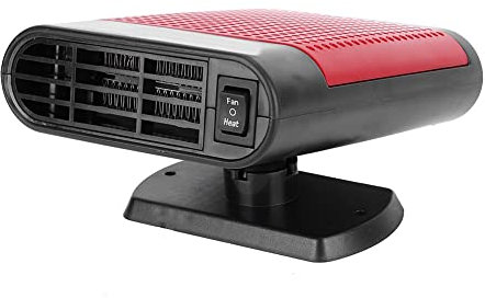 flexman Auto Heizlüfter, 150W ABS Tragbare Autoheizung, 360 Grad Tragbare Schnelle Kfz Heizlüfter, Fast Heating Zigarettenanzünder Heizung Auto Winter für Entfrosten, Entfoggen, Heizen