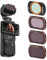 REYGEAK Pocket 3 ND CPL Filter Kit for DJI OSMO Pocket 3, 4 Pack Magnetic ND16 ND64 ND256 CPL Polarizing & Neutral Density Filter HD Multi-Layer Optical Glass/Aluminum Frame