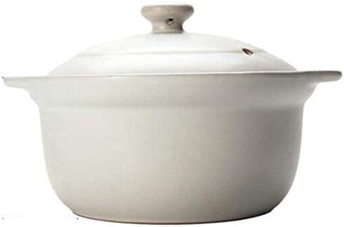 Cocotte, cocotte avec couvercle, ramequins en céramique avec couvercle, cuisson en terre cuite, faitout en terre cuite, faitout, résistance aux hautes températures, chauffage uniforme (Color : #1, S