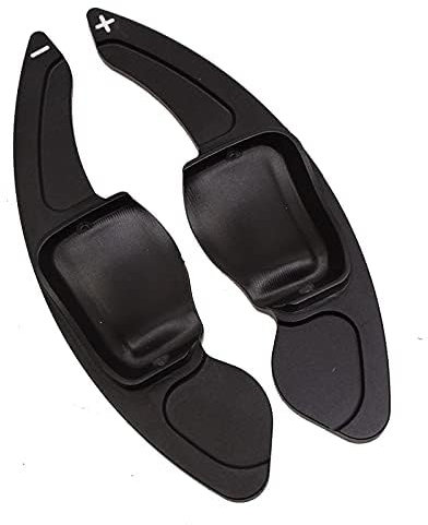 Palette del Cambio per VW Golf 6 MK6 R GTI R20 2009-2014,Palette del Cambio al Volante dell'auto Estensioni al Volante,A-Black