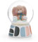NICI Schüttelkugel Hase Fjella 6,5cm braun - Schneekugel, Glimmerkugel- Tolle Geschenkidee