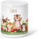 GRAVURZEILE Spardose für Kinder - Tiergruppe Design - mit Namen personalisiert - Geschenk für Jungen & Mädchen zum Geburtstag Kommunion - Geschenk für Kinder zum Sparen - Wald