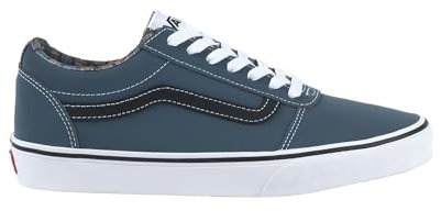 Vans Ward Herren Sneaker, Cozy Plaid Blue White, 46 EU