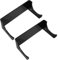 Amosfun Horizontal Rolling Pin Storage Racks Wall-Mounted Stands Kitchen Rolling Pin Holder