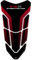 Tankpad kompatibel mit Ducati Streetfighter V4 S 2023 On GP-1075 (Rot)