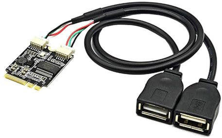WEIDN Chiave A di Wifi alla carta dell'adattatore del Usb per la scheda madre del computer portatile per raddoppiare la carta di espansione Usb2.0