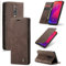 SLWYF Handyhülle für Xiaomi Mi 9T/Mi 9T Pro/Redmi K20/K20 Pro Hülle,PU Leder Flip Tasche Klappbar Magnet Wallet Lederhülle, Silikon Bumper Klapphülle Case mit Kartenfäch für Xiaomi Mi 9T, Kaffee