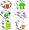 New Football Cookie Cutter, 6 Pcs T-Shirt, Whistle, Rugby Cap, Rugby, Field, Beer Fondant Biscui Cutters Stainless Steel Cookie Cutters